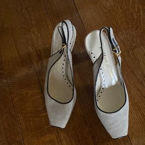 Bettye Muller shoes. Open toe. Never worn. Size 36